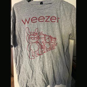 Unisex Weezer Band T Shirt